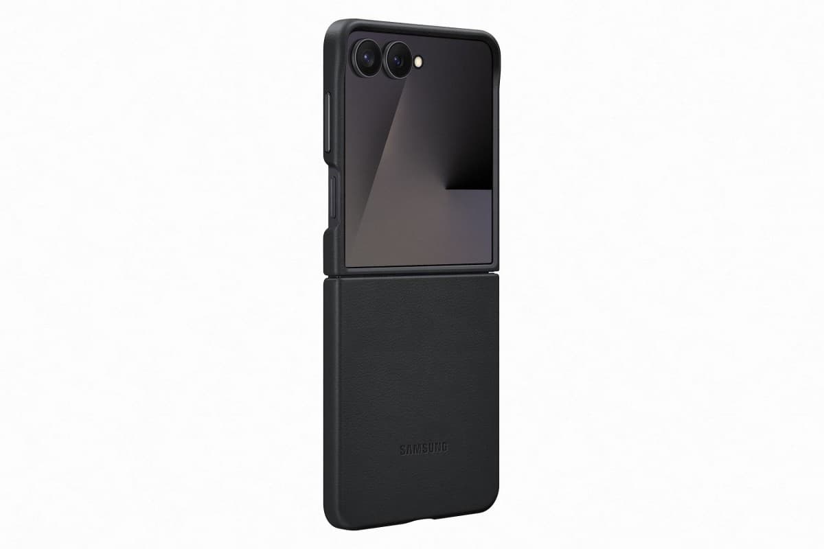 Zadní kryt EF-VF766PBE Samsung KindSuit pro Galaxy Z Flip 7 Black - náhled 3