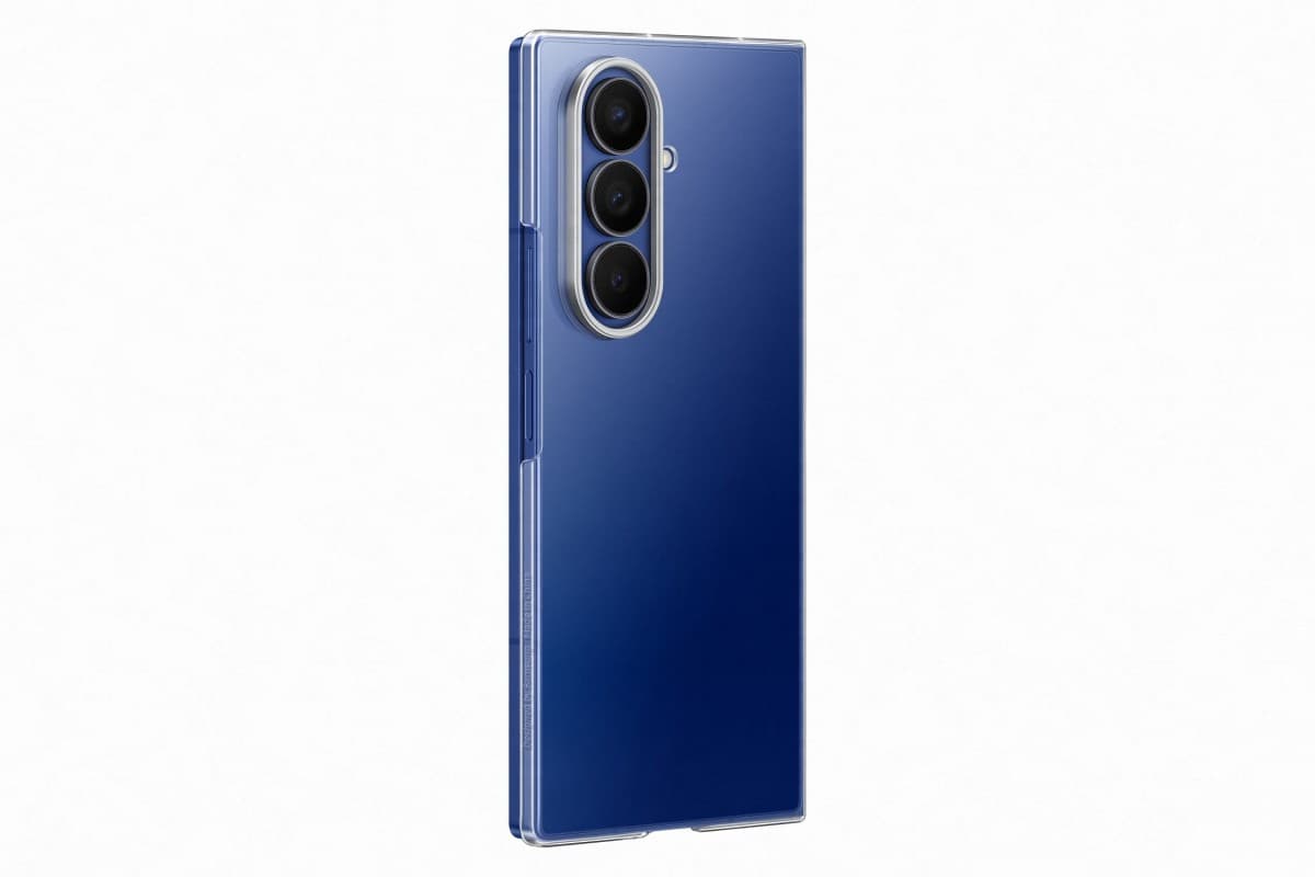 Zadní kryt EF-AF966CTE Samsung Clear pro Galaxy Z Fold 7 Transparent - náhled 3