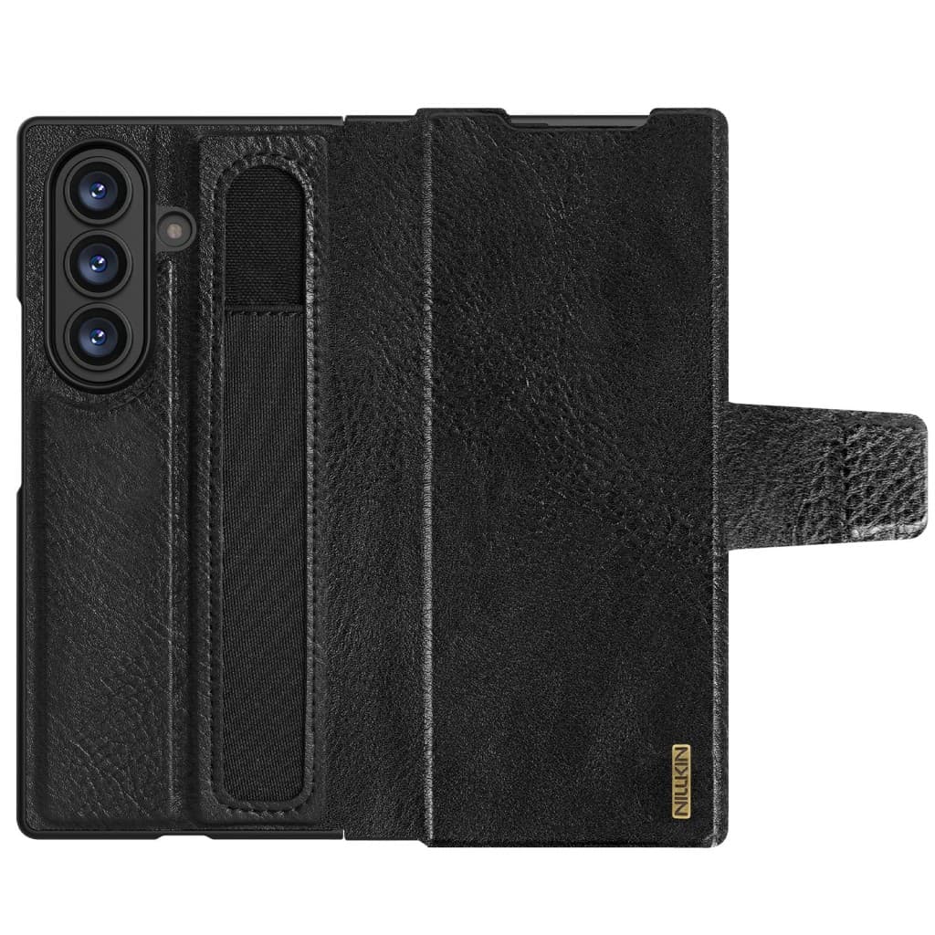 Knížkové pouzdro Nillkin Aoge pro Samsung Galaxy Z Fold 7 Black - náhled 3