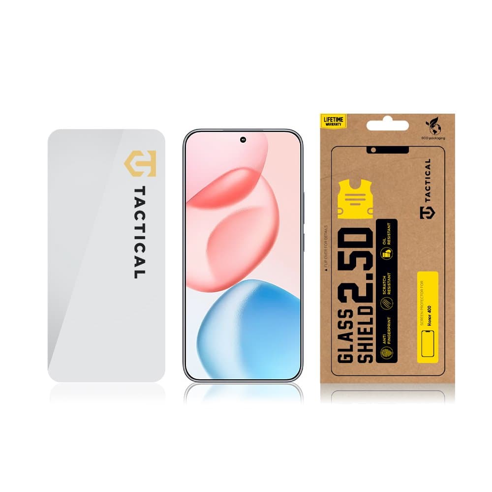 Tvrzené sklo Tactical Glass Shield 2.5D pro Honor 400 Clear - náhled 3