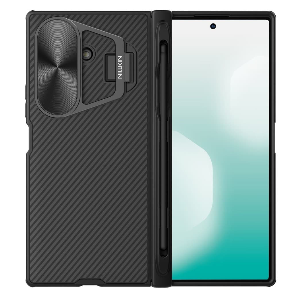 Zadní kryt Nillkin CamShield Prop Pen Slot pro Samsung Galaxy Z Fold 7 Black - náhled 3