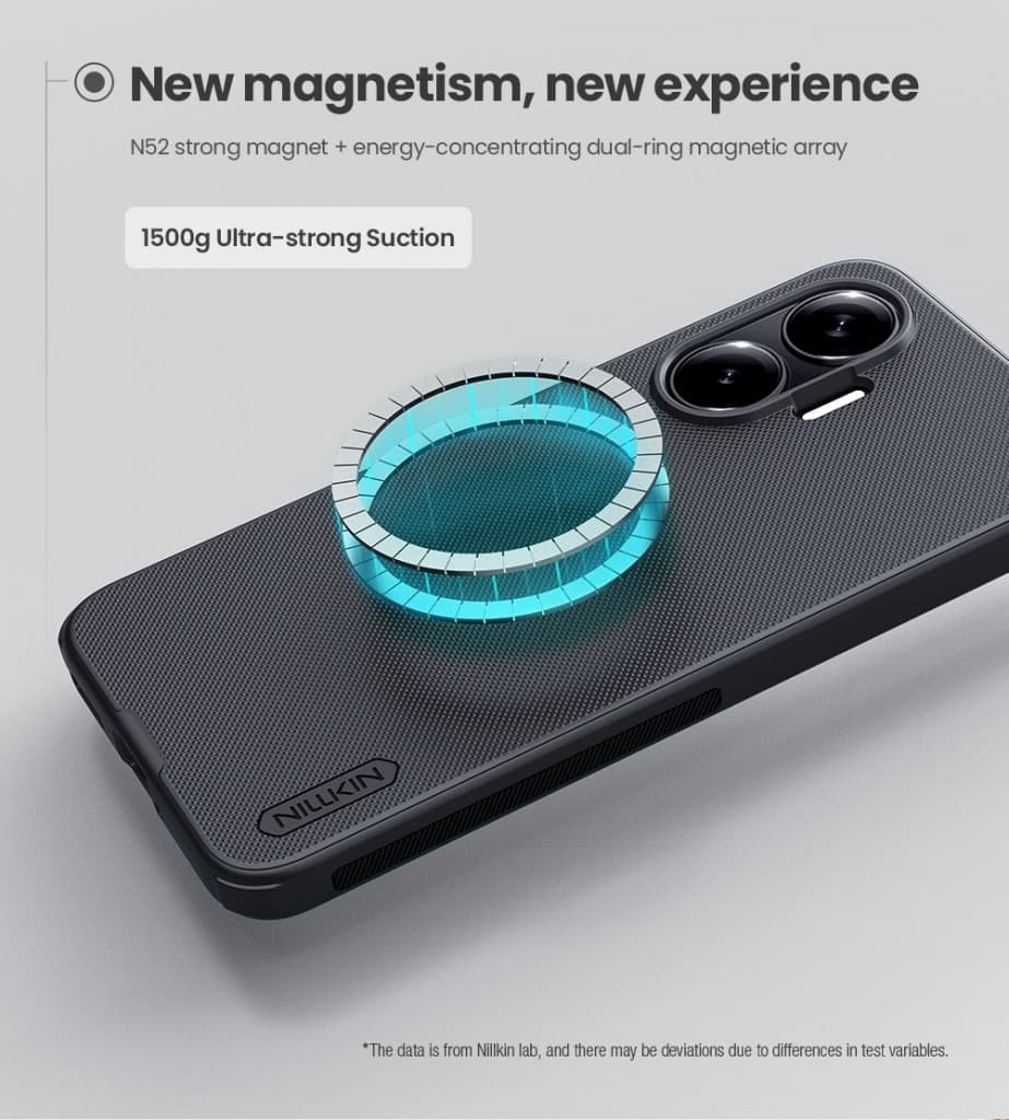 Zadní kryt Nillkin Super Frosted PRO Magnetic pro Poco F7 Black - náhled 3