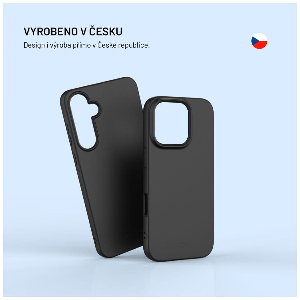TPU gelový kryt FIXED ReStory pro Apple iPhone 17 Pro, černý - náhled 3