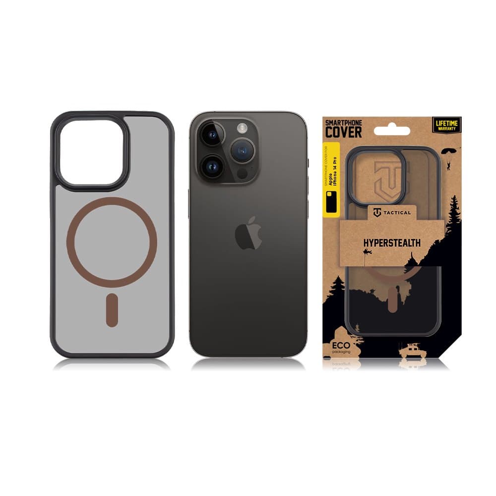 Zadní kryt Tactical MagForce Hyperstealth 2.0 pro iPhone 14 Pro Black/Moucha Moose - náhled 3
