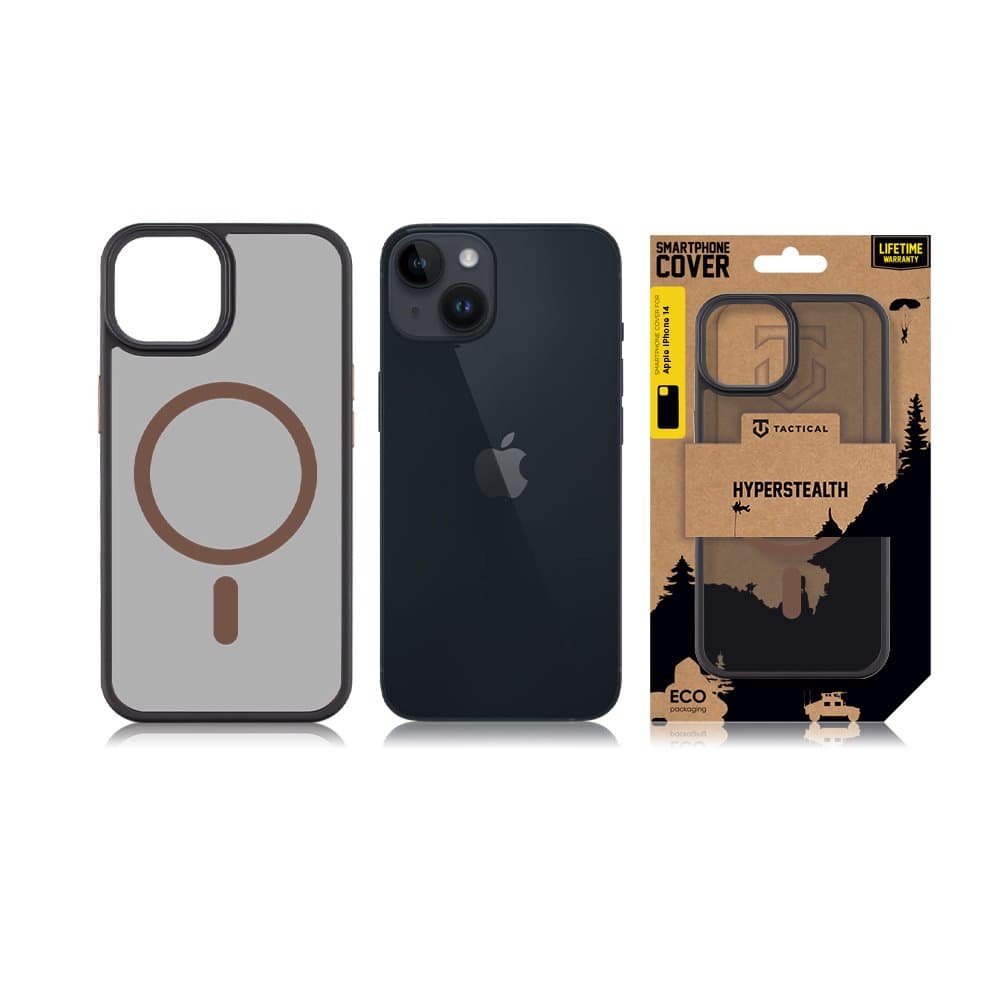 Zadní kryt Tactical MagForce Hyperstealth 2.0 pro iPhone 14 Black/Moucha Moose - náhled 3