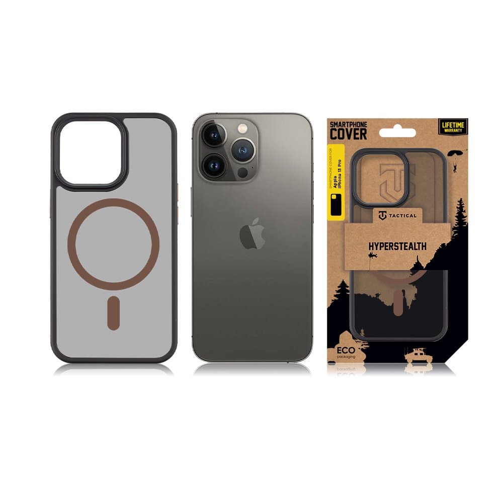 Zadní kryt Tactical MagForce Hyperstealth 2.0 pro iPhone 13 Pro Black/Moucha Moose - náhled 3
