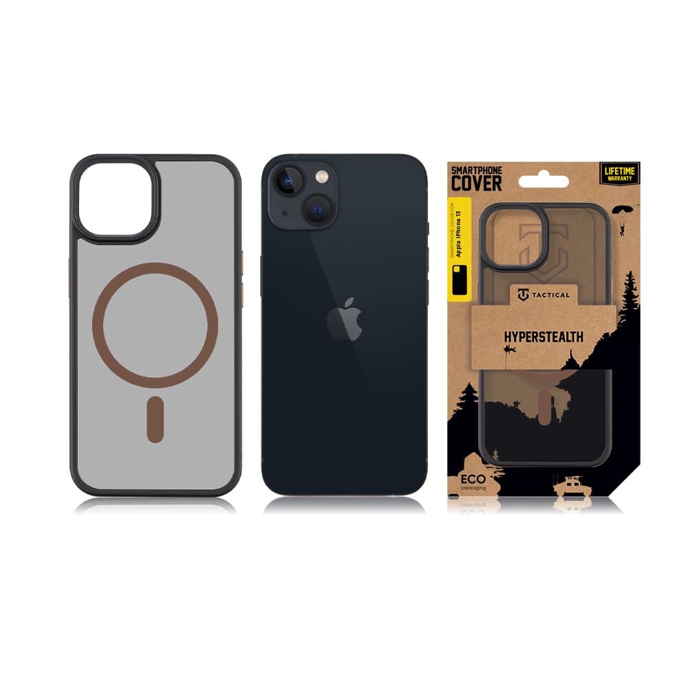 Zadní kryt Tactical MagForce Hyperstealth 2.0 pro iPhone 13 Black/Moucha Moose - náhled 3