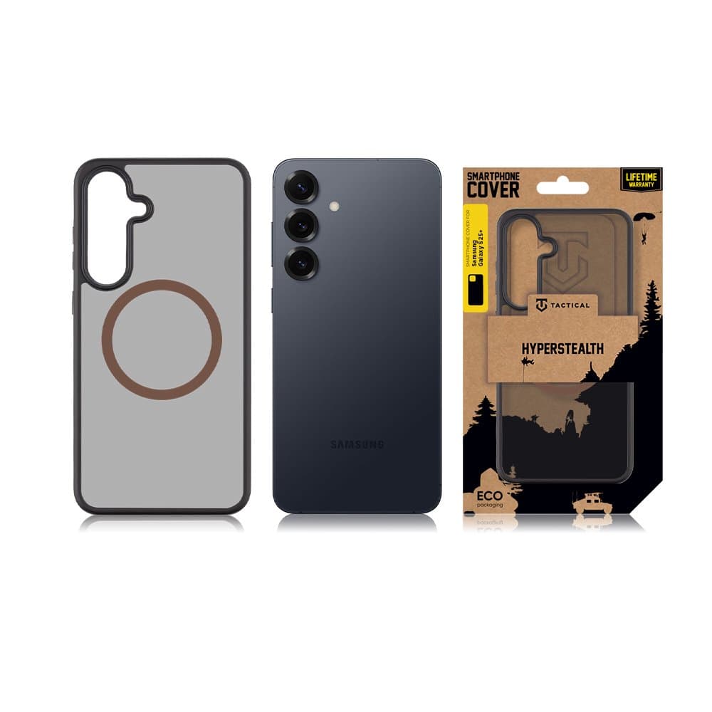 Zadní kryt Tactical MagForce Hyperstealth 2.0 pro Samsung Galaxy S25+ Black/Moucha Moose - náhled 3