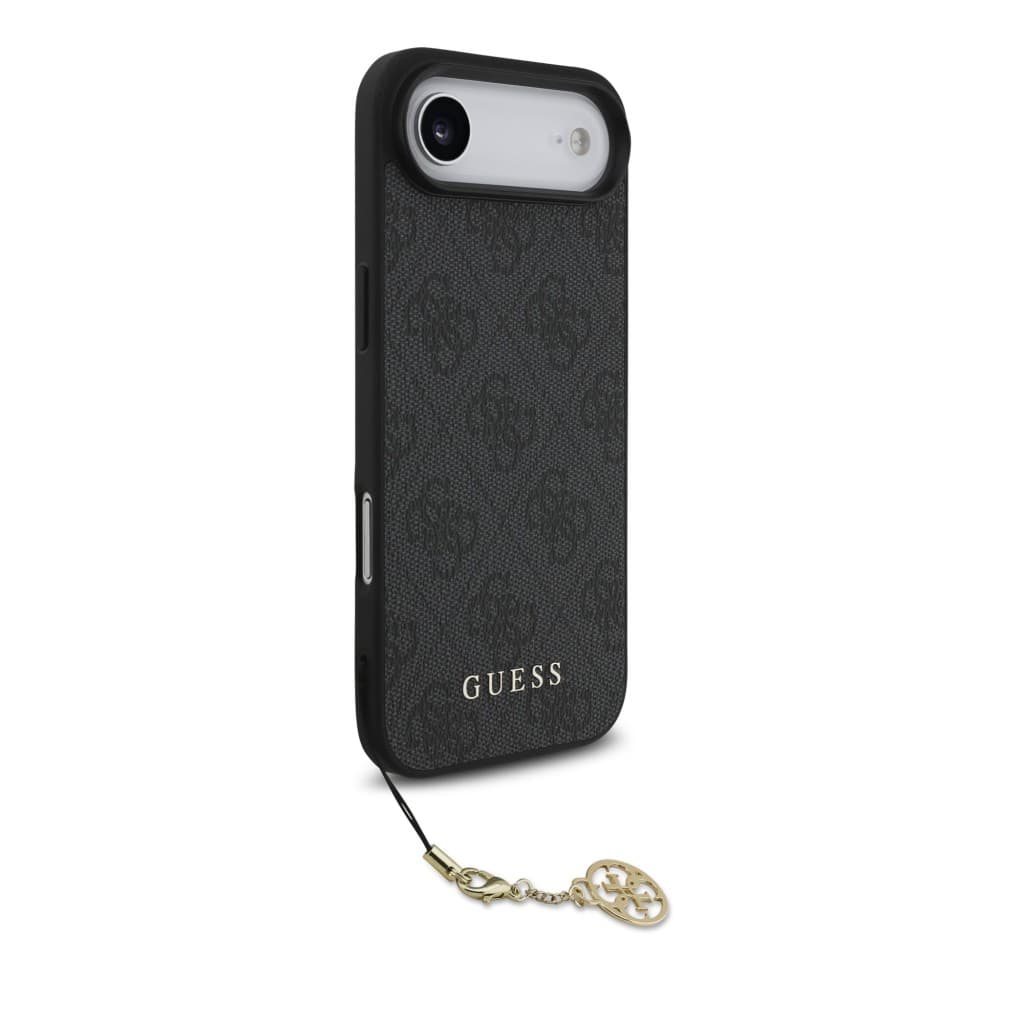 Zadní kryt Guess 4G Charm pro iPhone 17 Air Tone on Tone Grey - náhled 3