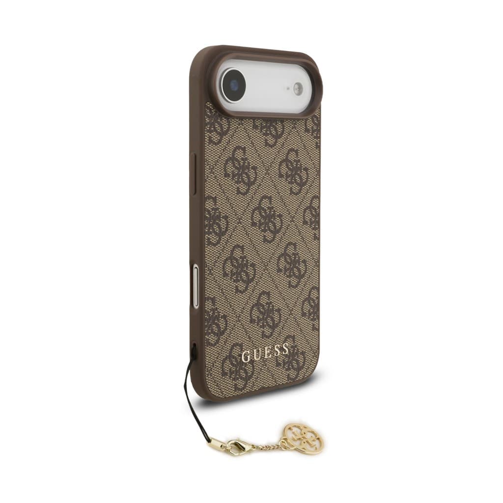 Zadní kryt Guess 4G Charm pro iPhone 17 Air Tone on Tone Brown - náhled 3