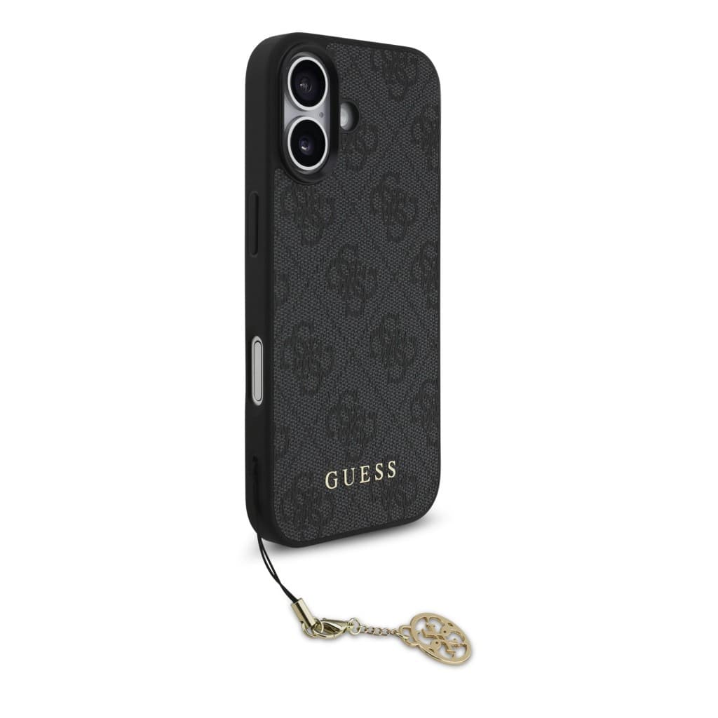 Zadní kryt Guess 4G Charm pro iPhone 17 Tone on Tone Grey - náhled 3