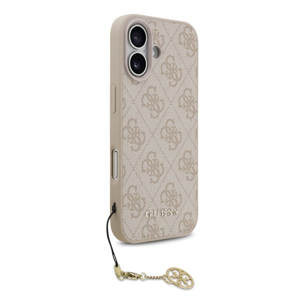 Zadní kryt Guess 4G Charm pro iPhone 17 Tone on Tone Pink - náhled 3