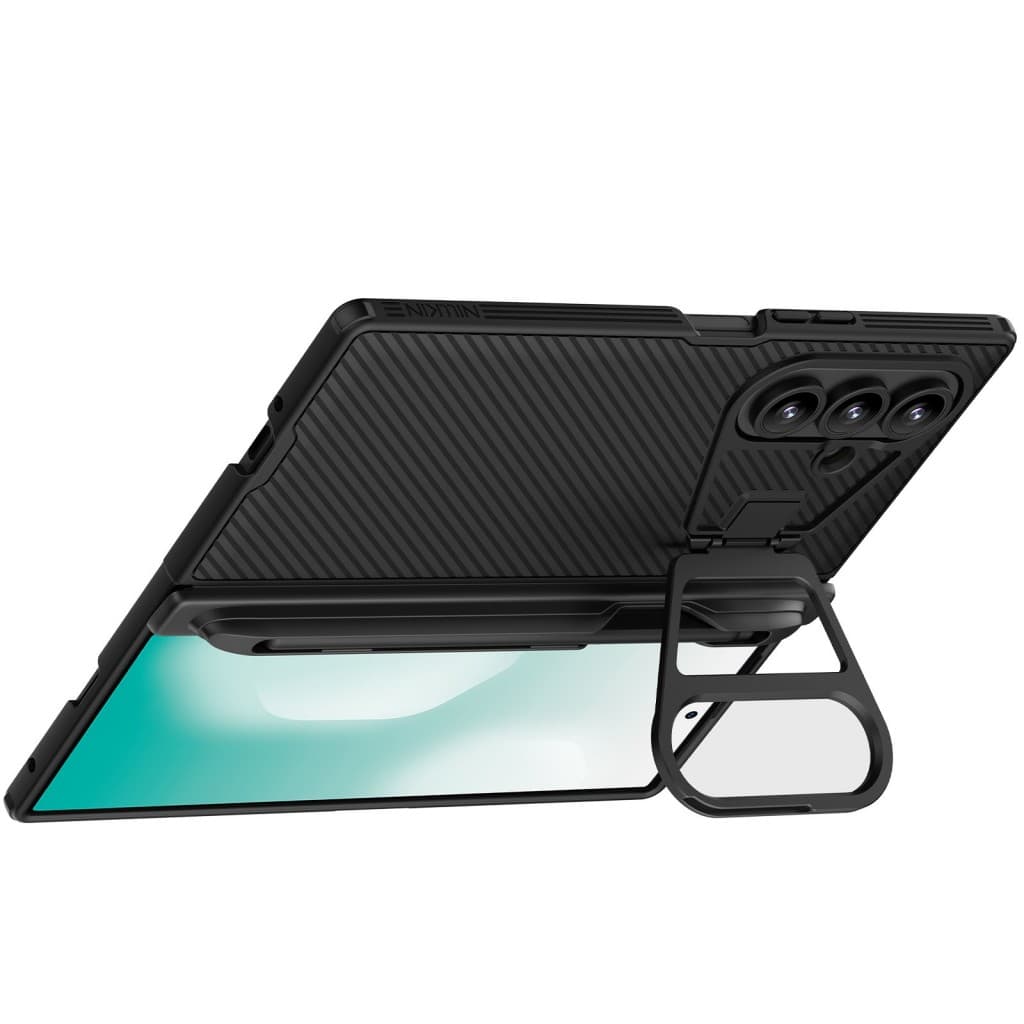 Zadní kryt Nillkin CamShield Prop Magnetic Pen Slot (Transparent Lens) pro Samsung Galaxy Z Fold 7 Black - náhled 3