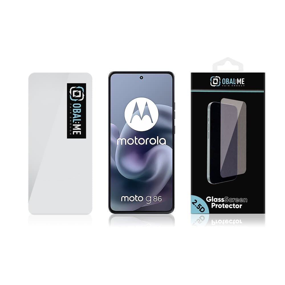 Tvrzené sklo OBAL:ME 2.5D pro Motorola G86-G86 Power Clear - náhled 3
