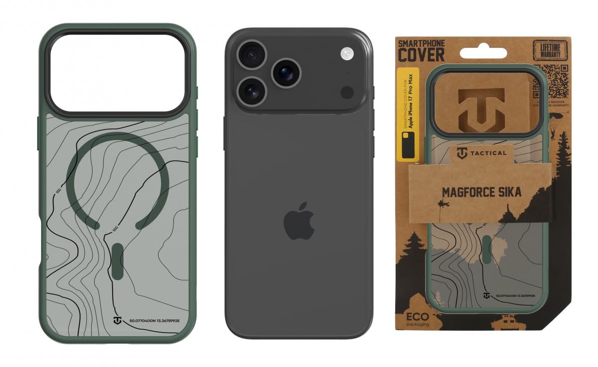 Zadní kryt Tactical MagForce Hyperstealth Sika pro iPhone 17 Pro Max Forest Green - náhled 3