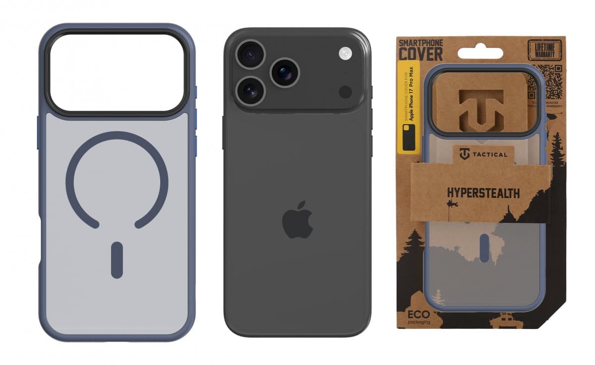 Zadní kryt Tactical MagForce Hyperstealth pro iPhone 17 Pro Max Deep Blue - náhled 3