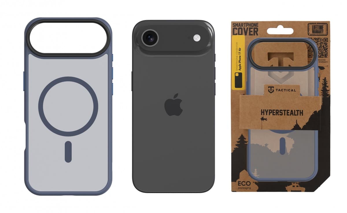 Zadní kryt Tactical MagForce Hyperstealth pro iPhone 17 Air Deep Blue - náhled 3