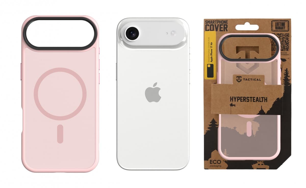 Zadní kryt Tactical MagForce Hyperstealth pro iPhone 17 Air Pink Panther - náhled 3