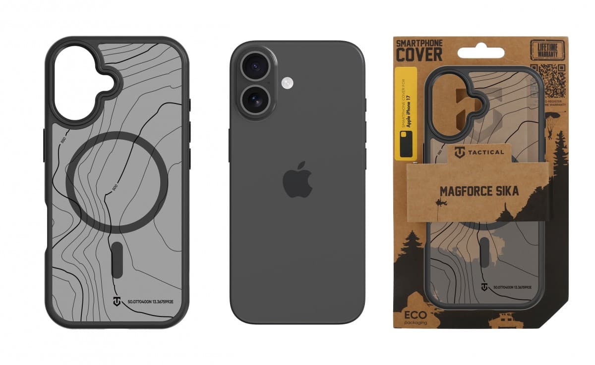 Zadní kryt Tactical MagForce Hyperstealth Sika pro iPhone 17 Asphalt - náhled 3