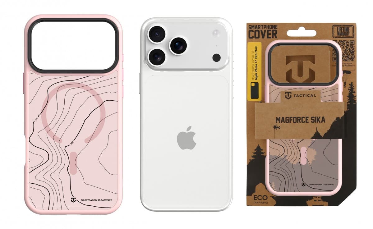 Zadní kryt Tactical MagForce Hyperstealth Sika pro iPhone 17 Pro Max Pink Panther - náhled 3