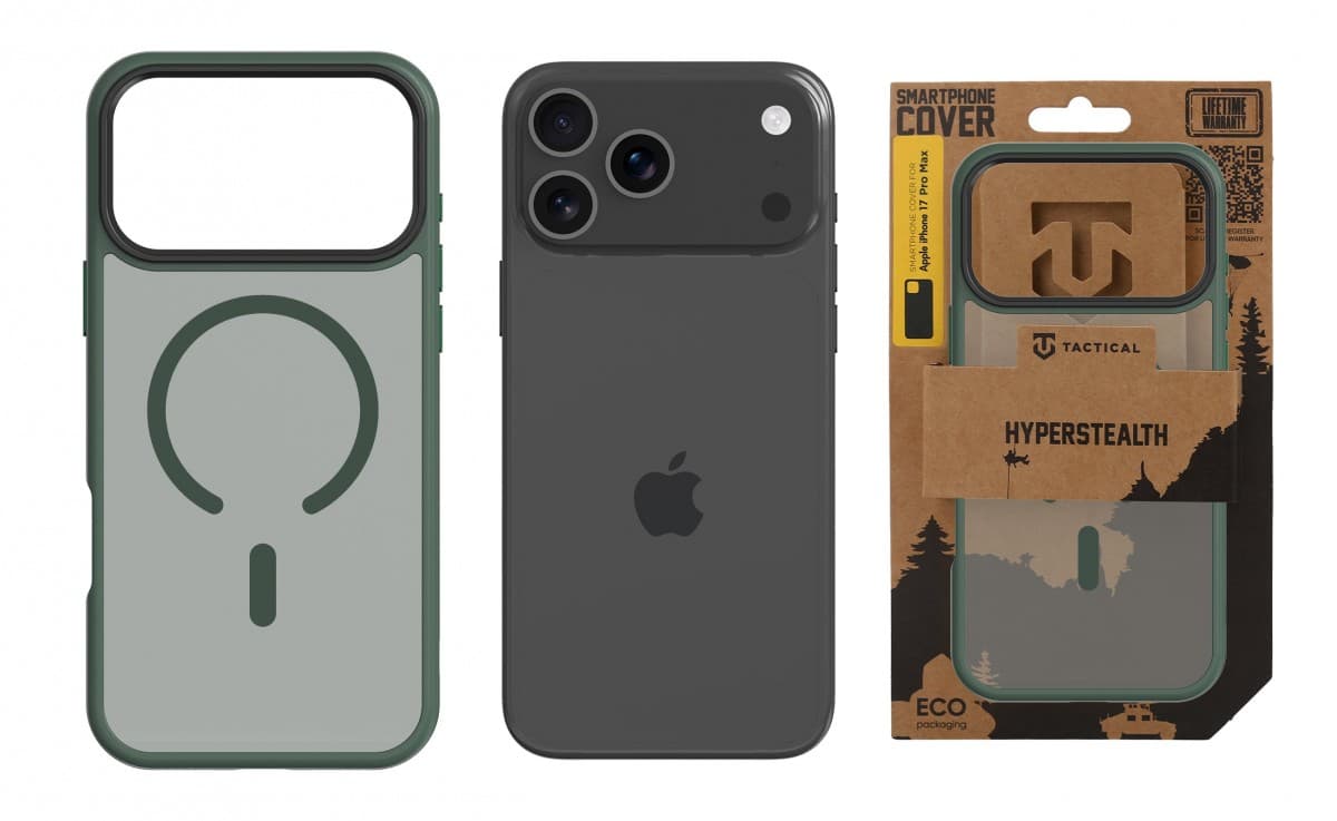 Zadní kryt Tactical MagForce Hyperstealth pro iPhone 17 Pro Max Forest Green - náhled 3