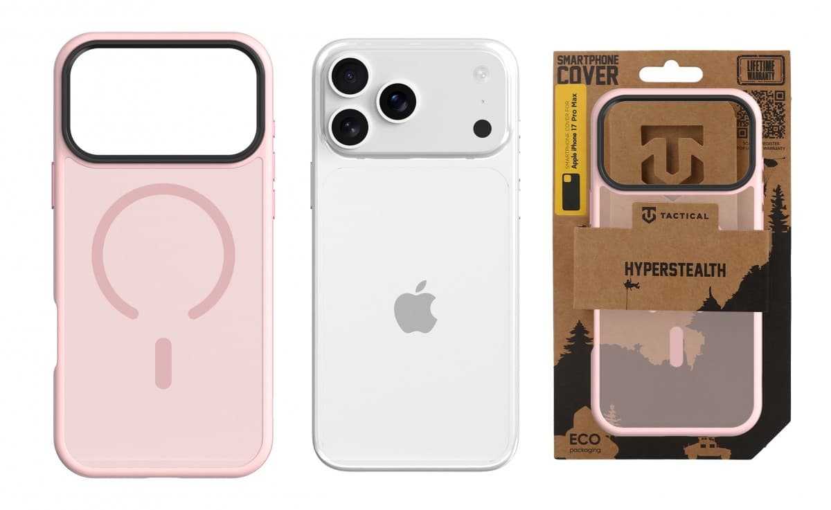 Zadní kryt Tactical MagForce Hyperstealth pro iPhone 17 Pro Max Pink Panther - náhled 3