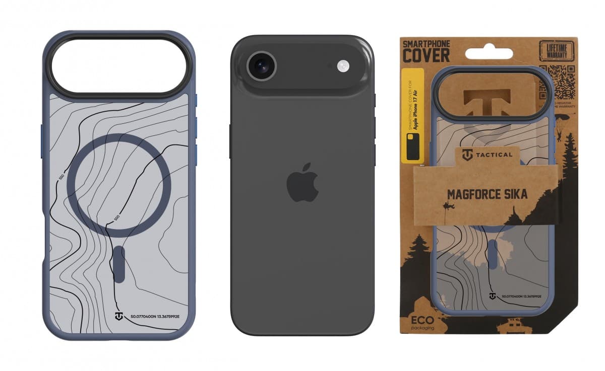 Zadní kryt Tactical MagForce Hyperstealth Sika pro iPhone 17 Air Deep Blue - náhled 3