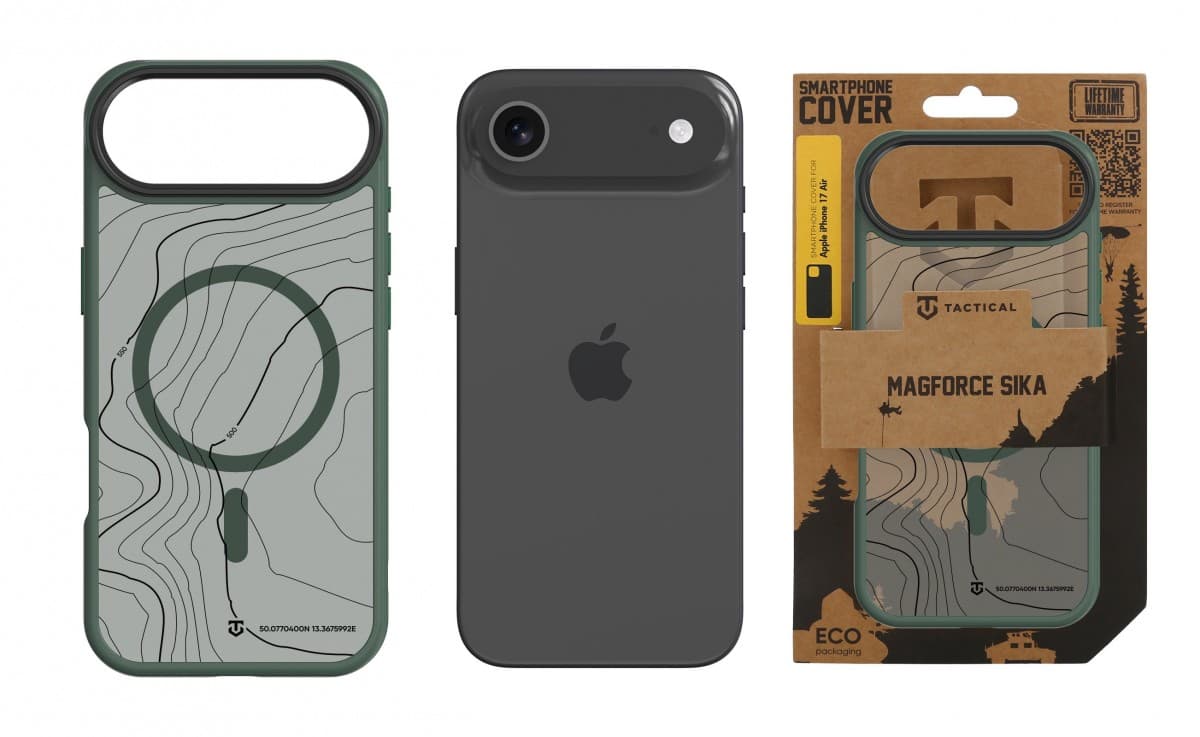 Zadní kryt Tactical MagForce Hyperstealth Sika pro iPhone 17 Air Forest Green - náhled 3