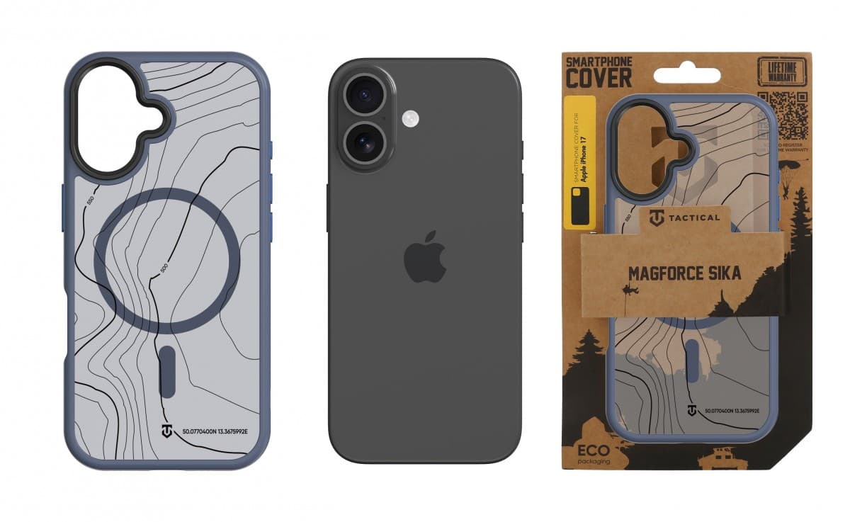 Zadní kryt Tactical MagForce Hyperstealth Sika pro iPhone 17 Deep Blue - náhled 3
