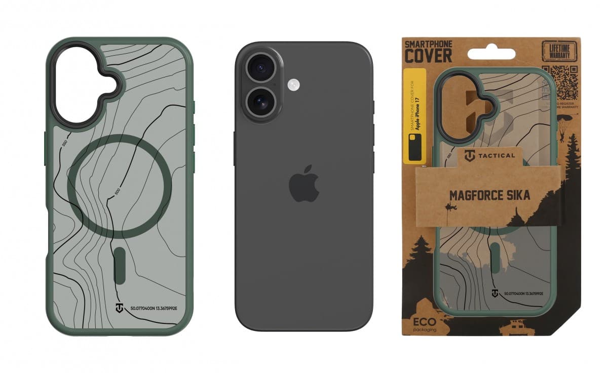 Zadní kryt Tactical MagForce Hyperstealth Sika pro iPhone 17 Forest Green - náhled 3