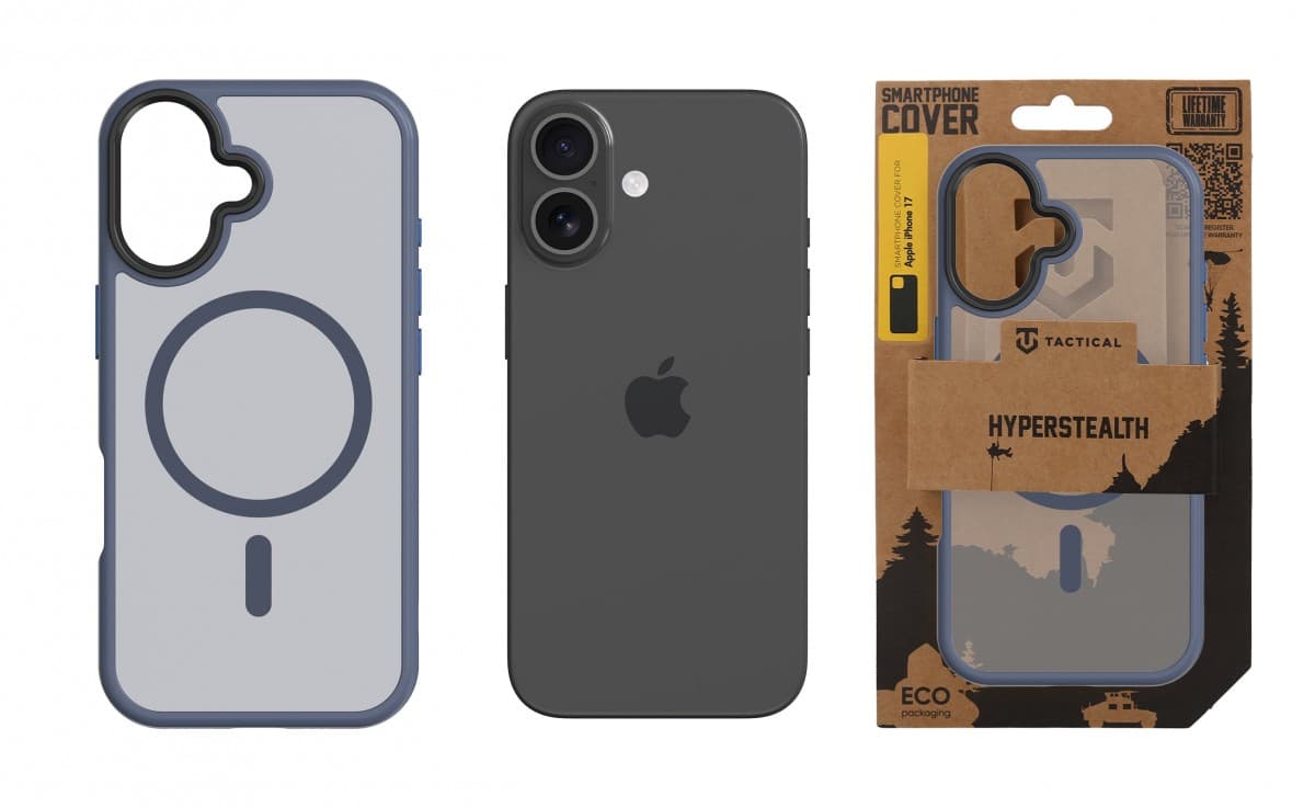Zadní kryt Tactical MagForce Hyperstealth pro iPhone 17 Deep Blue - náhled 3