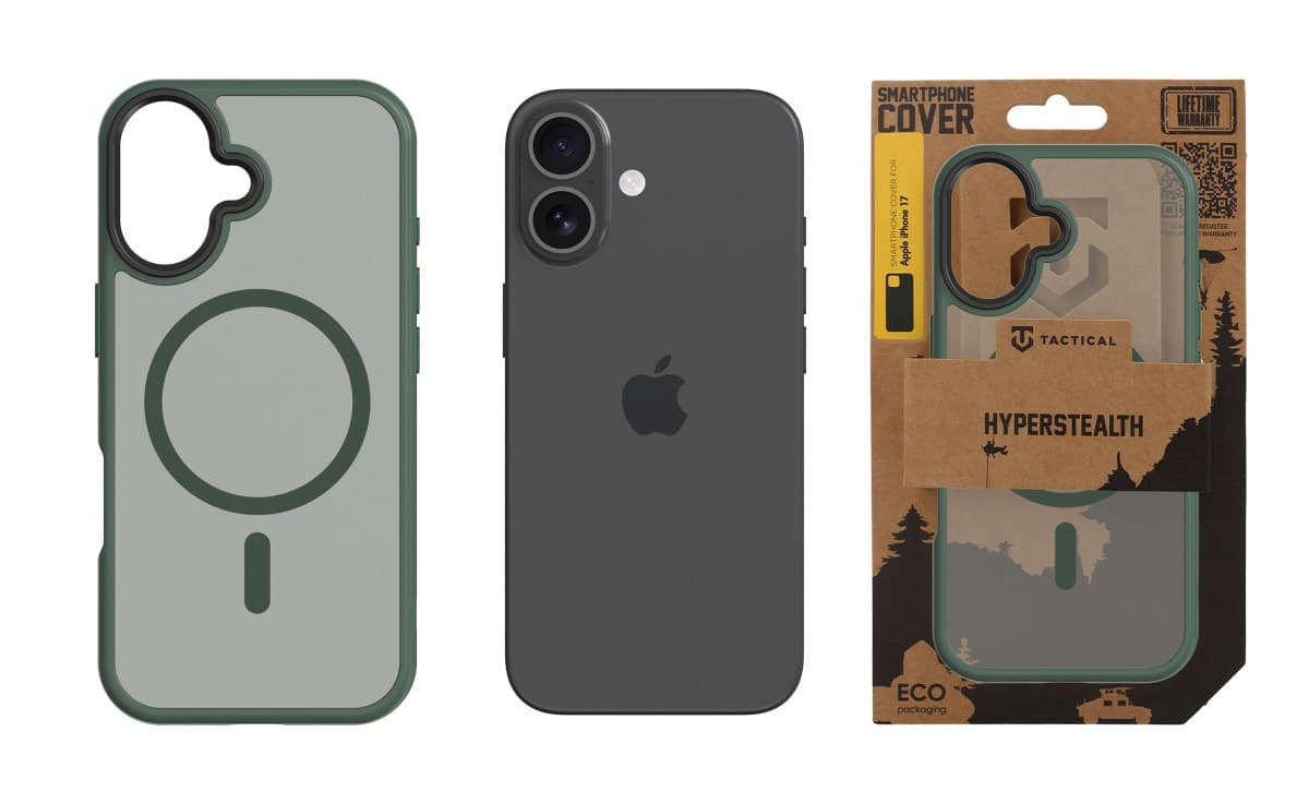 Zadní kryt Tactical MagForce Hyperstealth pro iPhone 17 Forest Green - náhled 3