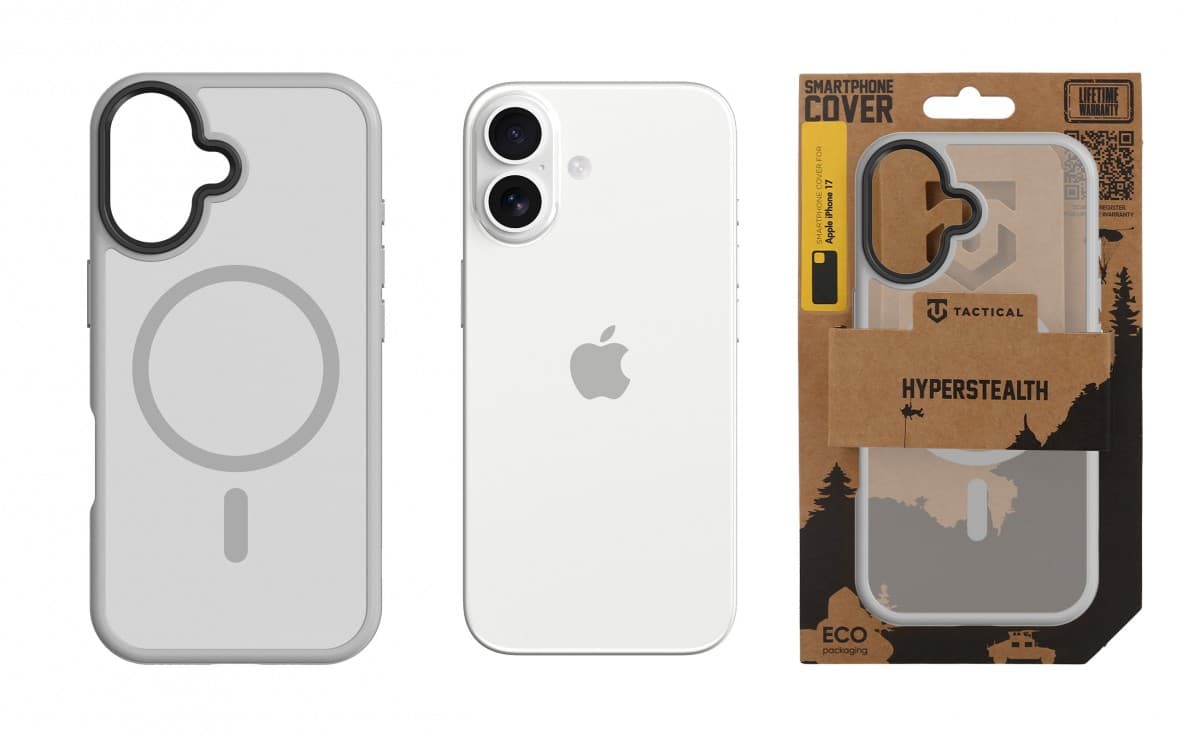 Zadní kryt Tactical MagForce Hyperstealth pro iPhone 17 Light Grey - náhled 3