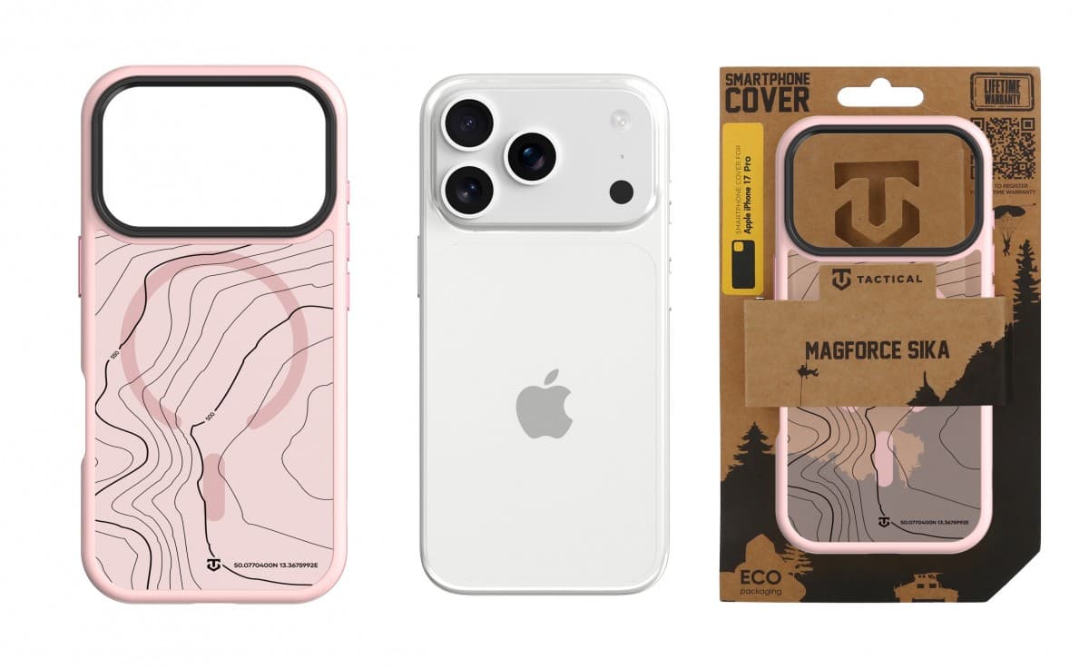 Zadní kryt Tactical MagForce Hyperstealth Sika pro iPhone 17 Pro Pink Panther - náhled 3