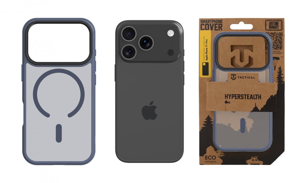 Zadní kryt Tactical MagForce Hyperstealth pro iPhone 17 Pro Deep Blue - náhled 3