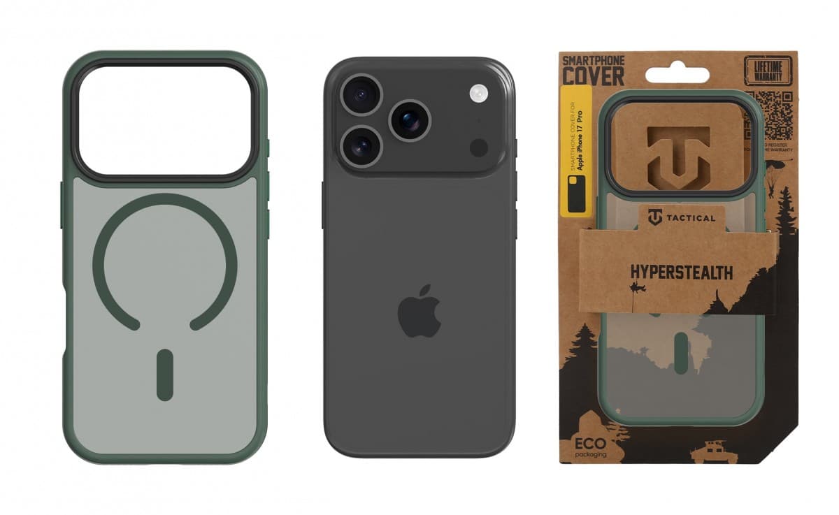 Zadní kryt Tactical MagForce Hyperstealth pro iPhone 17 Pro Forest Green - náhled 3