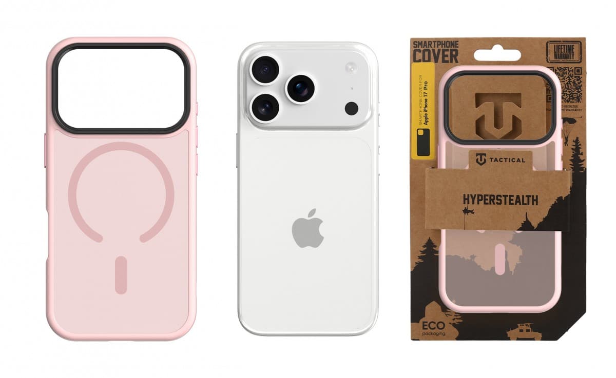 Zadní kryt Tactical MagForce Hyperstealth pro iPhone 17 Pro Pink Panther - náhled 3
