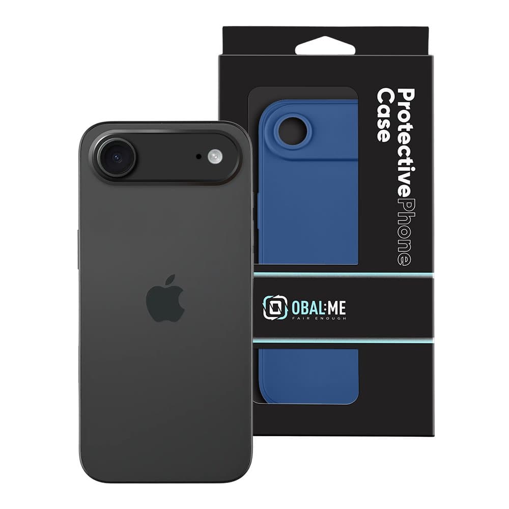 Zadní kryt OBAL:ME Matte TPU pro Apple iPhone 17 Air Dark Blue - náhled 3