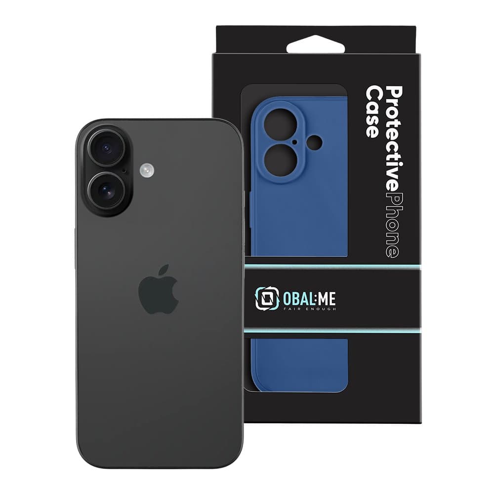 Zadní kryt OBAL:ME Matte TPU pro Apple iPhone 17 Dark Blue - náhled 3