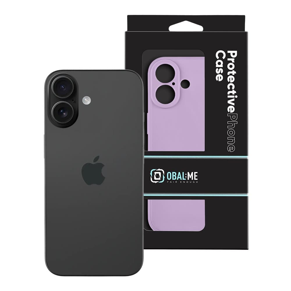 Zadní kryt OBAL:ME Matte TPU pro Apple iPhone 17 Purple - náhled 3