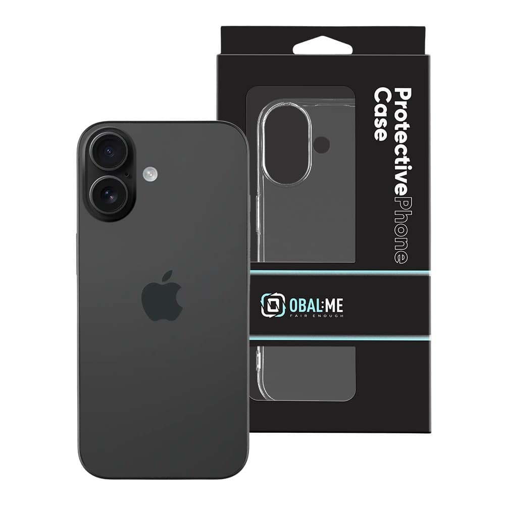 Zadní kryt OBAL:ME TPU pro Apple iPhone 17 Transparent - náhled 3