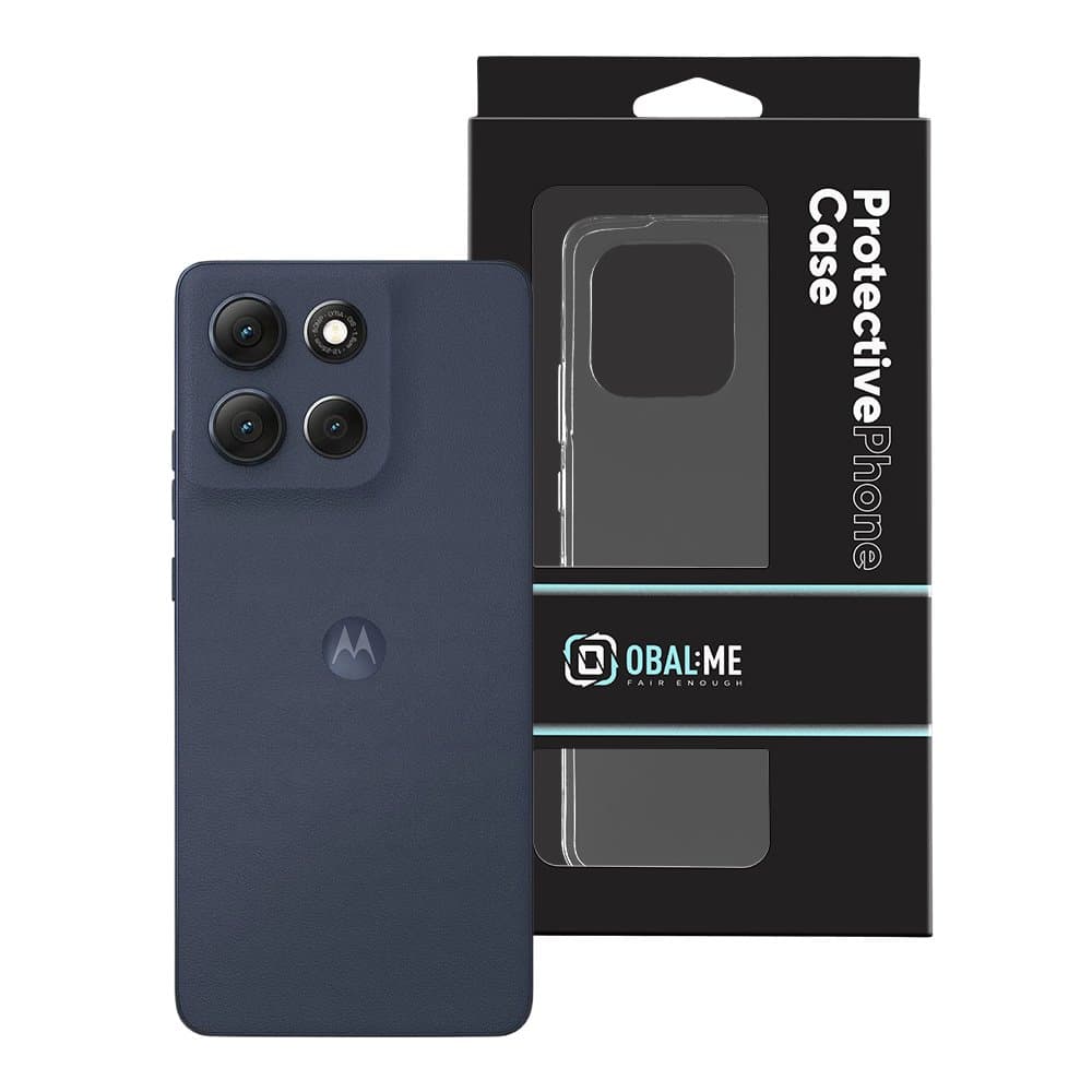 Zadní kryt OBAL:ME TPU pro Motorola G86-G86 Power Transparent - náhled 3