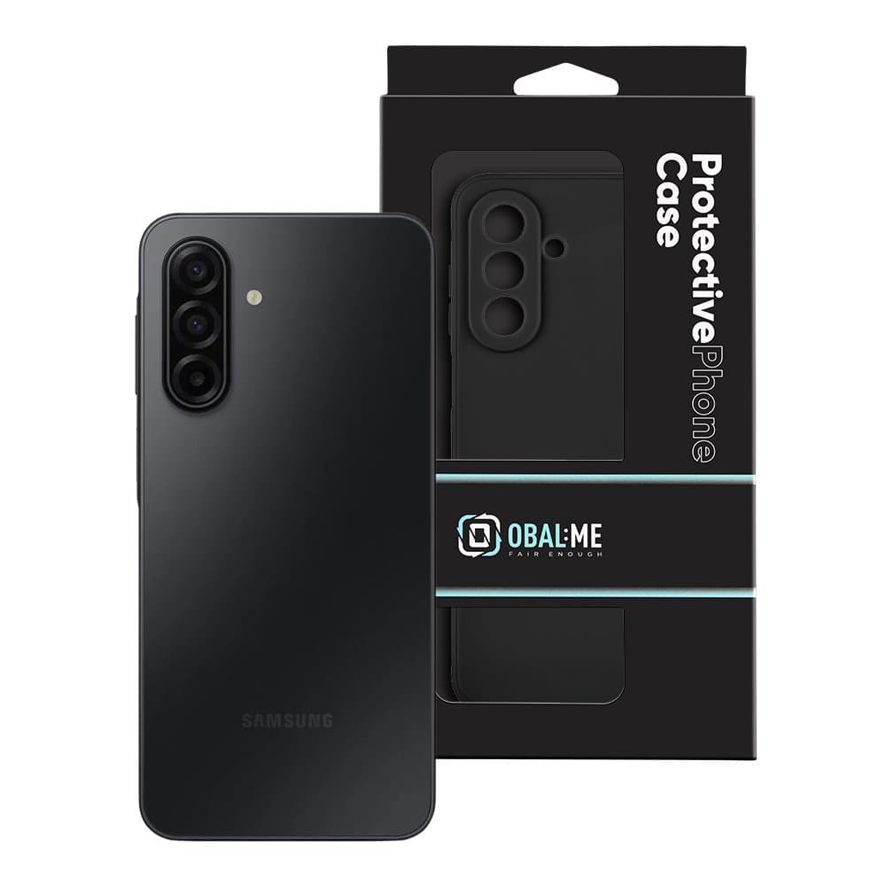 Zadní kryt OBAL:ME Matte TPU pro Samsung Galaxy A17 4G/5G Black - náhled 3