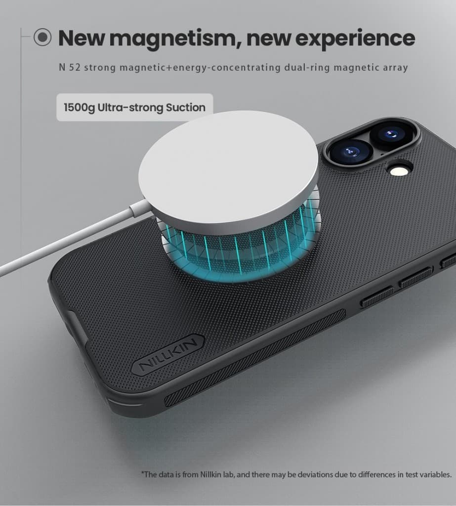 Zadní kryt Nillkin Super Frosted PRO Magnetic pro Apple iPhone 17 Black - náhled 3