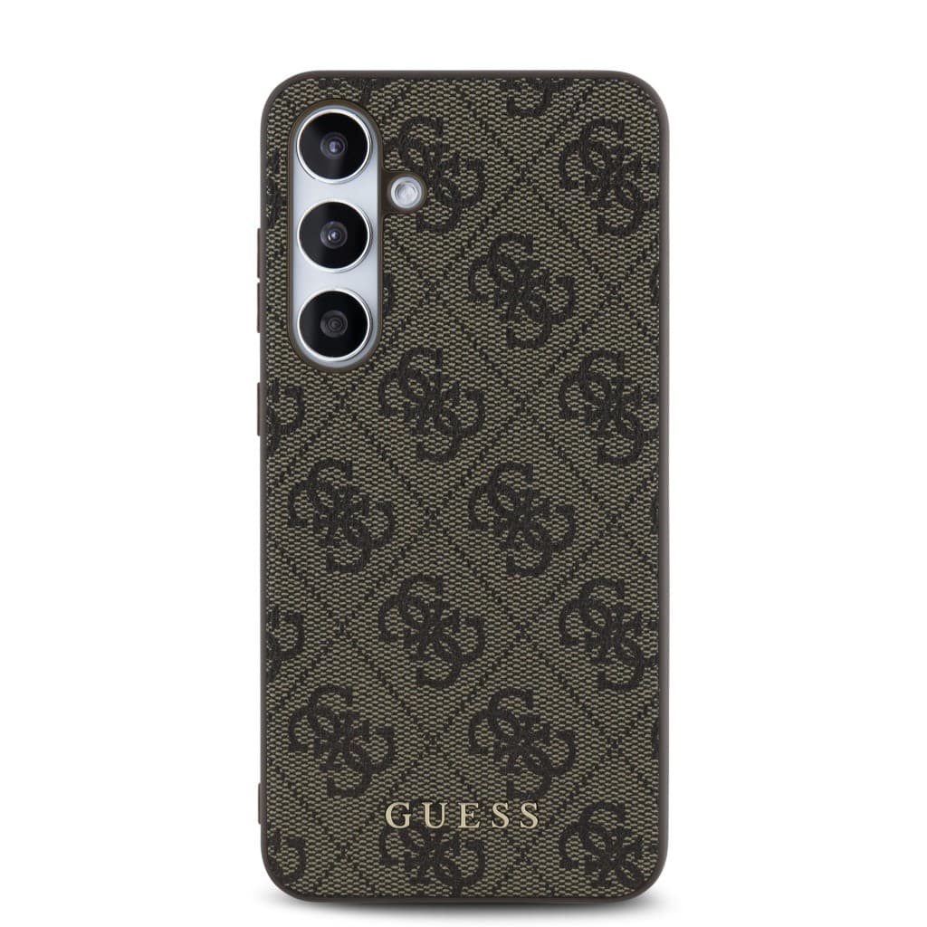 Zadní kryt Guess 4G pro Samsung Galaxy S24 FE Brown - náhled 3