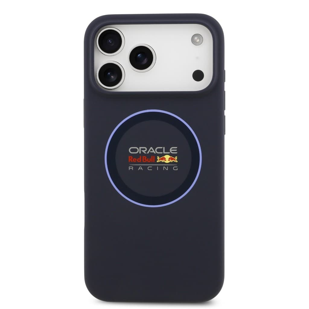 Zadní kryt Red Bull Silicone Blue Ring MagSafe pro iPhone 17 Pro Max Navy - náhled 3