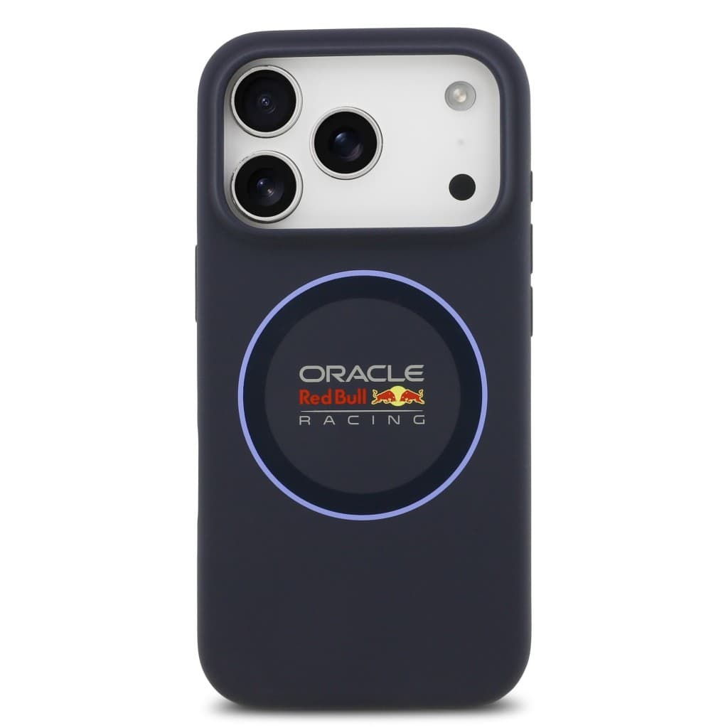 Zadní kryt Red Bull Silicone Blue Ring MagSafe pro iPhone 17 Pro Navy - náhled 3