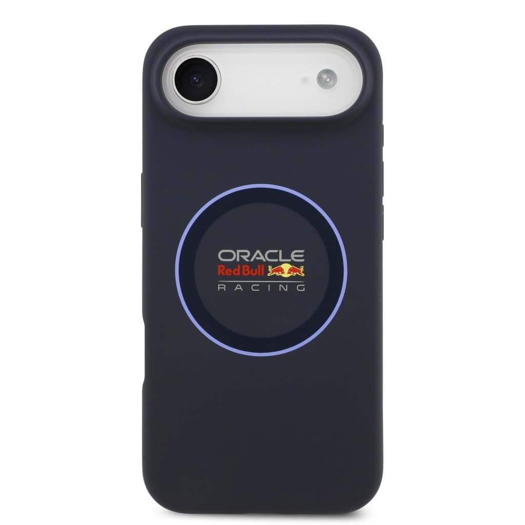Zadní kryt Red Bull Silicone Blue Ring MagSafe pro iPhone 17 Air Navy - náhled 3