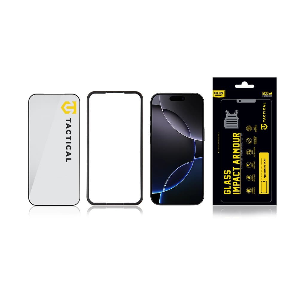 Tvrzené sklo Tactical Glass Impact Armour pro Apple iPhone 17 Air - náhled 3