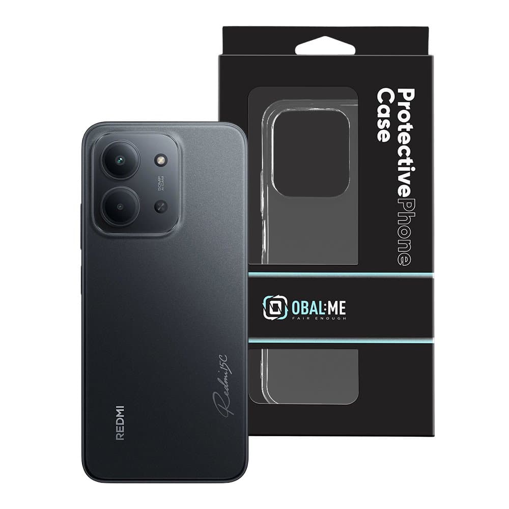 Zadní kryt OBAL:ME TPU pro Xiaomi Redmi 15C 4G/5G Transparent - náhled 3
